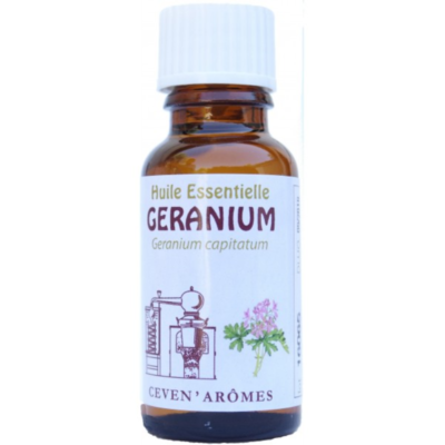 Huile essentielle Géranium - 20 ml - Ceven'aromes