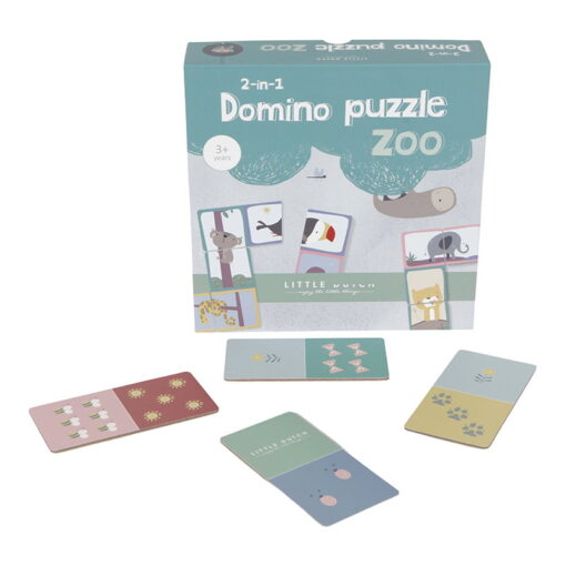 Puzzles - dominos Zoo - Little Dutch