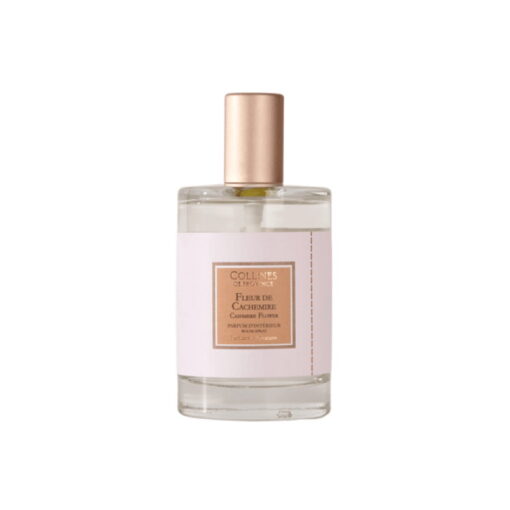 Parfum d'intérieur 100ml, senteur Fleur de cachemire, de Collines de Provence - Gamme Couture