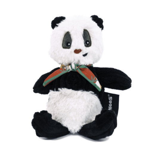 La peluche en boîte Petit simply Rototos , le panda déglingué