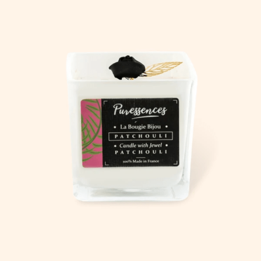 Bougie Bijou Parfumée 250 gr - Patchouli - Collier - Puressences®