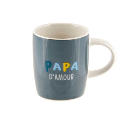 Tasse à café - Modèle ERIC - Gamme "Papa d'amour" - Derrière la porte