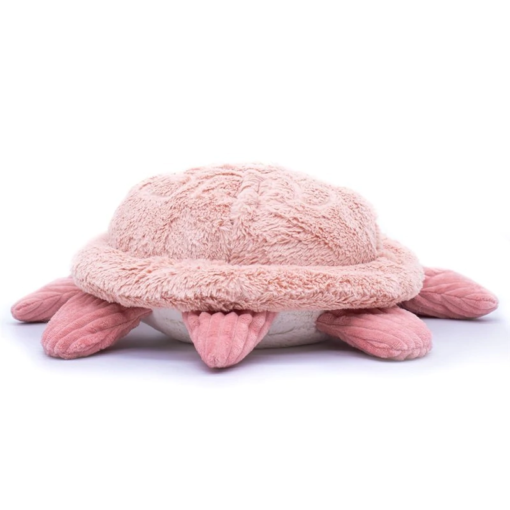 La peluche Ptipotos Sauvenou la tortue géante - Rose - Les Déglingos