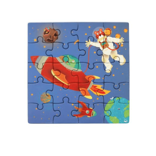 Livre de puzzle magnétique - Espace - Scratch Europe