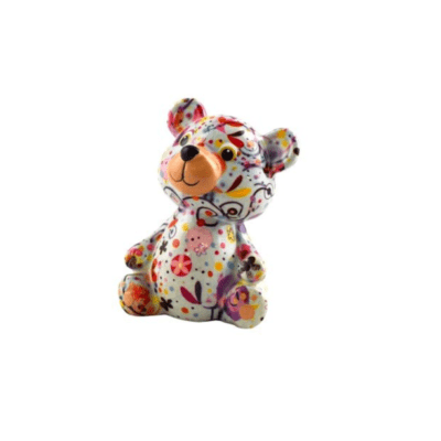 Tirelire - Toto l'ours - Blanc - Taille S - Pomme Pidou