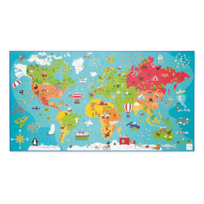 Puzzle de sol - carte du monde - Scratch Europe