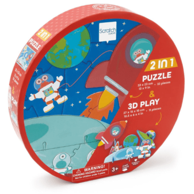 Play Puzzle 3D - Espace - Scratch Europe