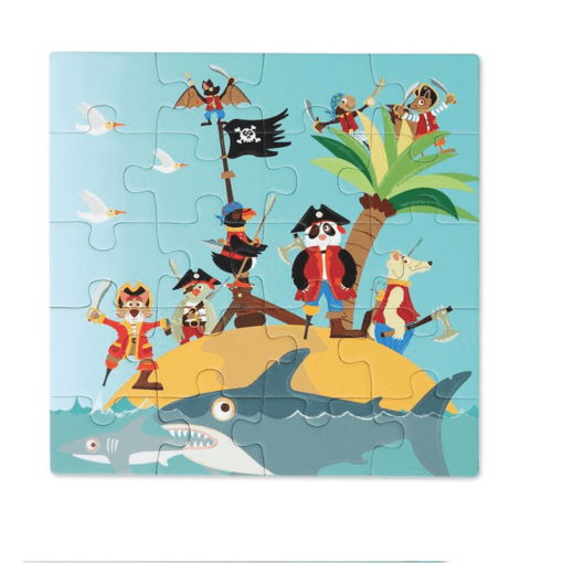Livre de puzzle magnétique - Pirates - Scratch Europe