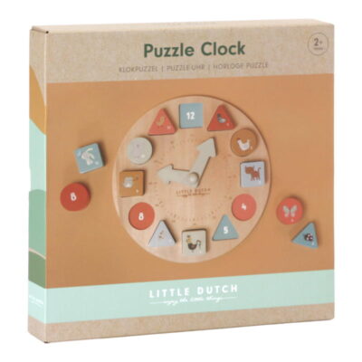 Horloge puzzle - Little Dutch