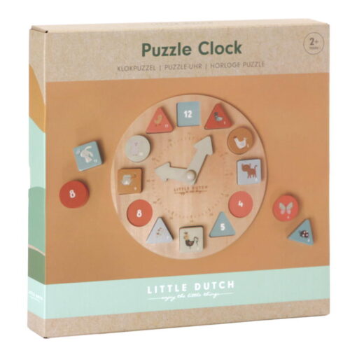 Horloge puzzle - Little Dutch