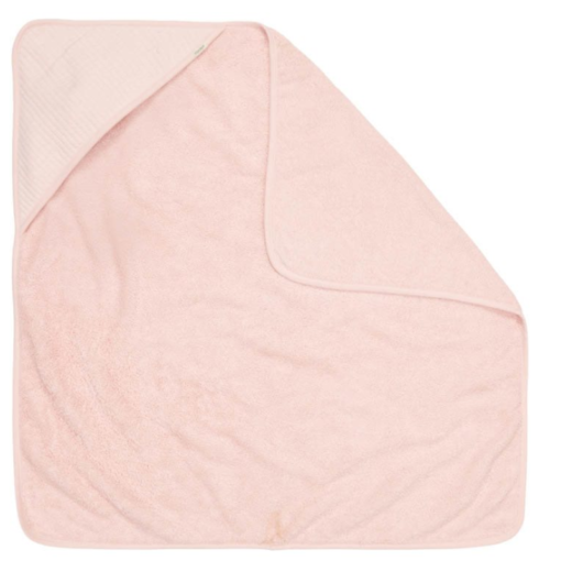 Cape de bain - Pure - Soft pink - 75 x 75 cm - Little Dutch