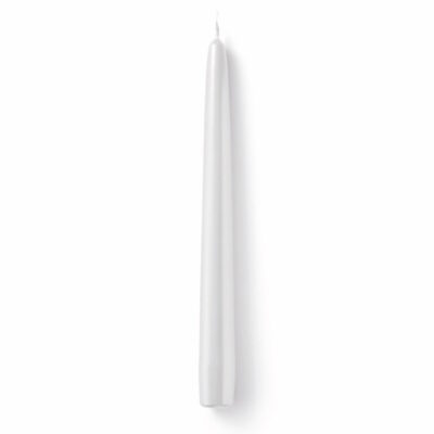 Bougie effilée - Candle tapered - Blanc - Ambiente Europe B.V