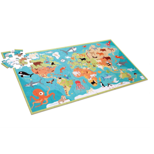 Puzzle - Animaux du monde - 100 pièces - Scratch Europe