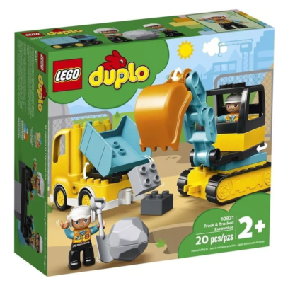 LEGO® DUPLO - Le camion avec pelleteuse - LEGO®