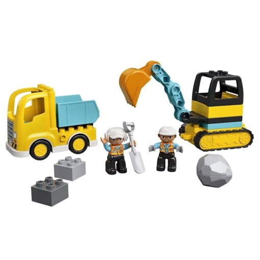 LEGO® DUPLO - Le camion avec pelleteuse - LEGO®