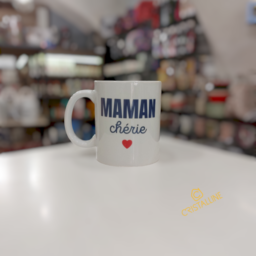 Mug en céramique -  Maman chérie - Toiles Chics