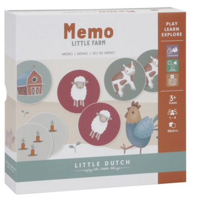 Little Dutch - Jeu de mémo - Little Farm