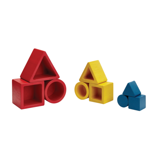 Plan Toys - Puzzle d'encastrement 3 formes