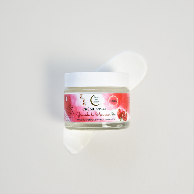 Lune pour l'autre - Crème visage nourrissante - Grenade