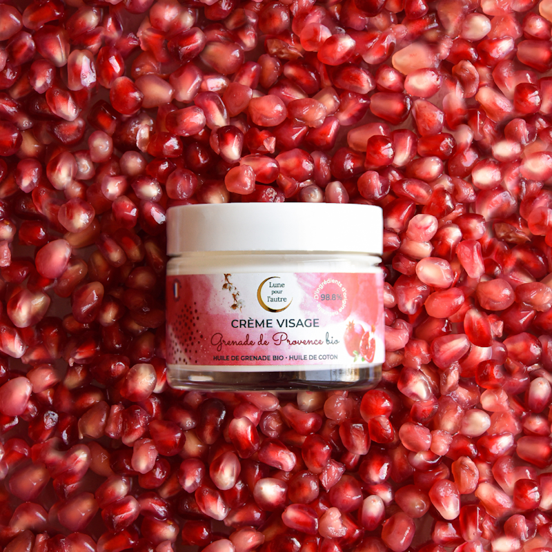 Lune pour l'autre - Crème visage nourrissante - Grenade