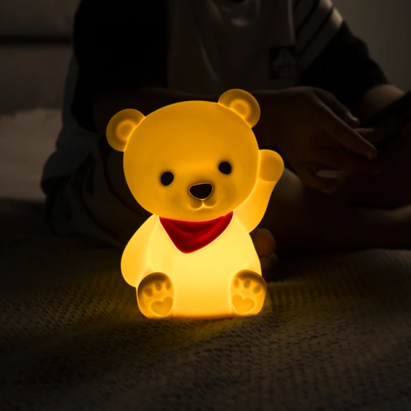 Veilleuse souple - Luke l’ourson - Dhink