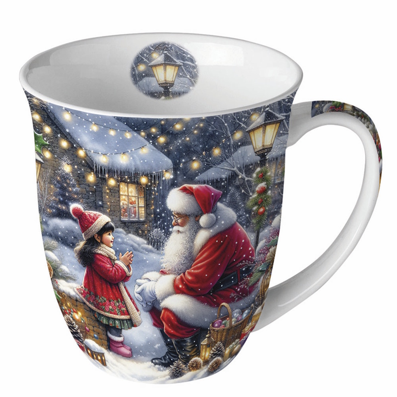 Mug - Talking to Santa - 40 cl - Ambiente Europe