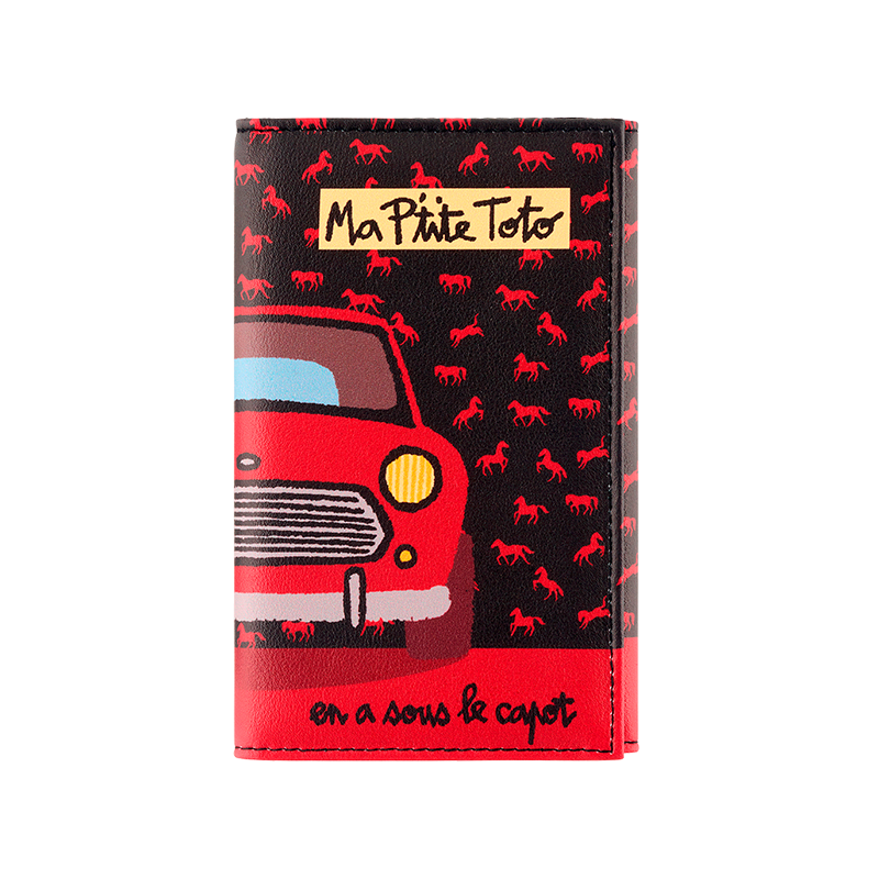 Porte-papiers voiture - Ma p'tite toto - Derrière la porte