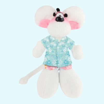 Diddl - Peluche Diddl tenue summer - 30 cm - Diddl - Collection Summer