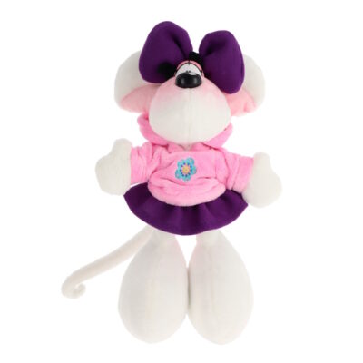 Diddl - Peluche Diddlina tenue hiver - 30 cm - Diddlina - Collection Hiver