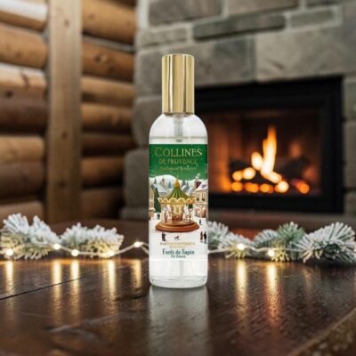 Parfum d'intérieur 100ml, Noël, senteur "Forêt de sapin" de Collines de Provence