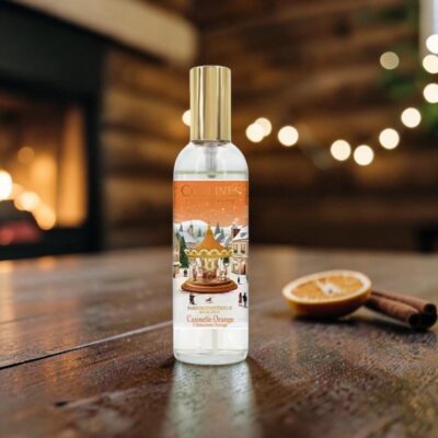 Parfum d'intérieur - 100ml - Senteur Cannelle Orange - de Collines de Provence